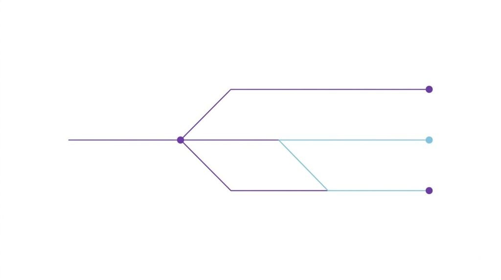 Composición editorial de un mapa de decisiones sobre qué delegar a la inteligencia artificial y qué no